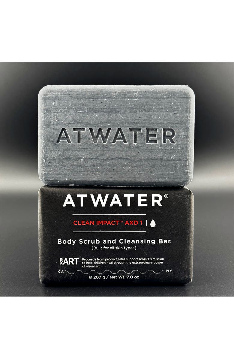 ATWATER Clean Impact AXD1 Body Scrub & Cleansing Bar, Alternate, color, 