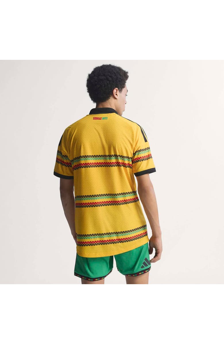 adidas Men's adidas Yellow Jamaica National Team 2026 Home On-Field Authentic Jersey, Alternate, color, Yellow