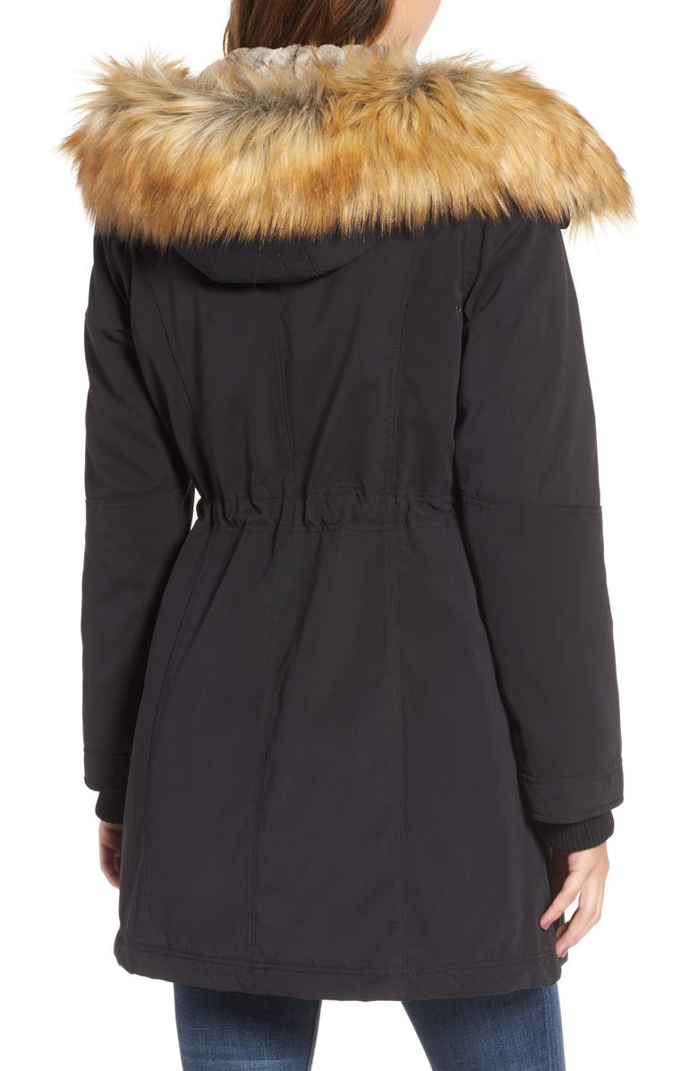 1 Madison Anorak Parka with Faux Fur Trim, Alternate, color, 