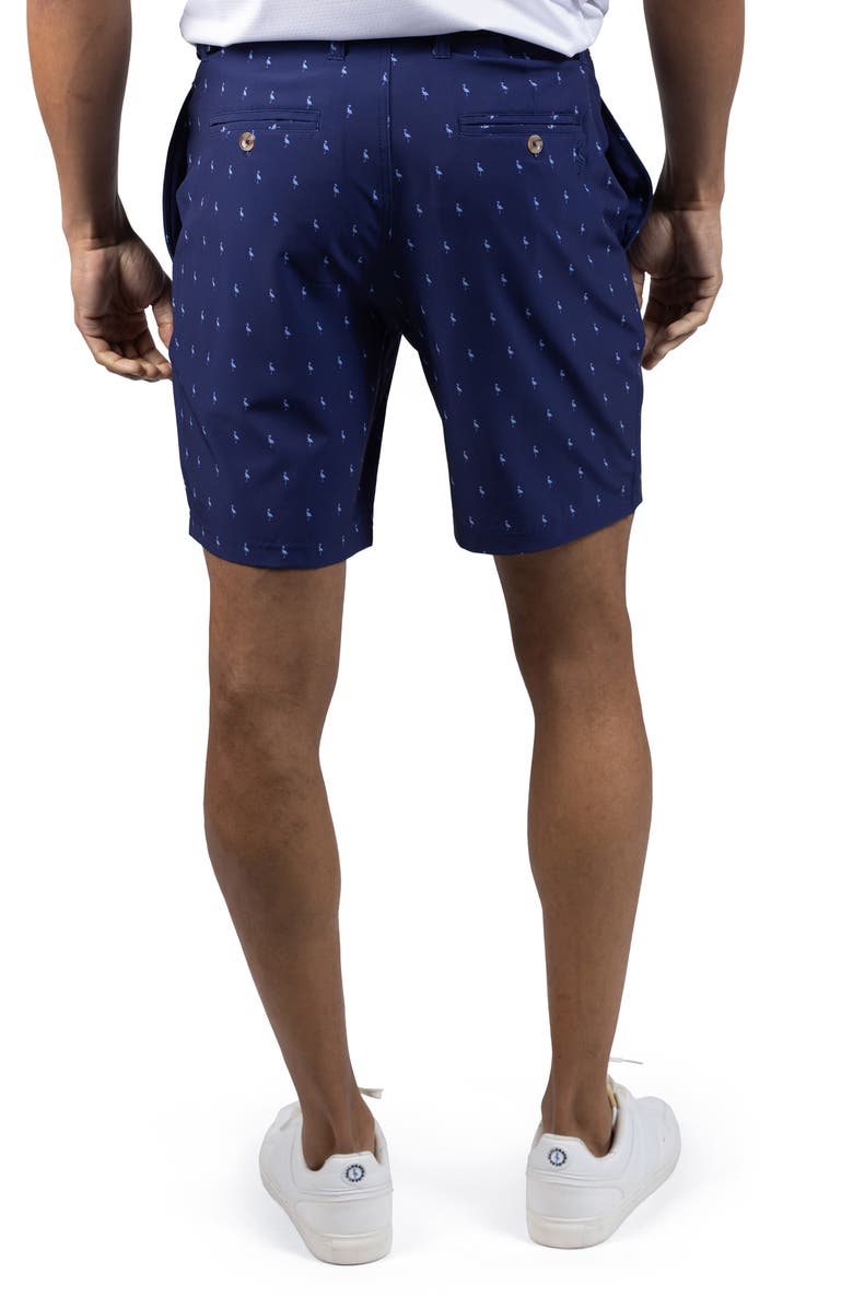 TailorByrd Print Performance Shorts, Alternate, color, Navy