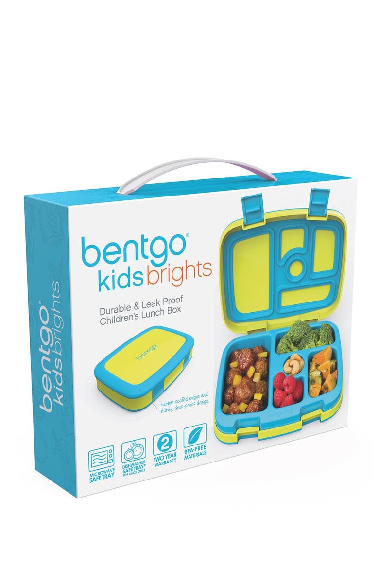 Kids Leakproof Lunch Box - Orange, Alternate, color, CITRUS YELLOW