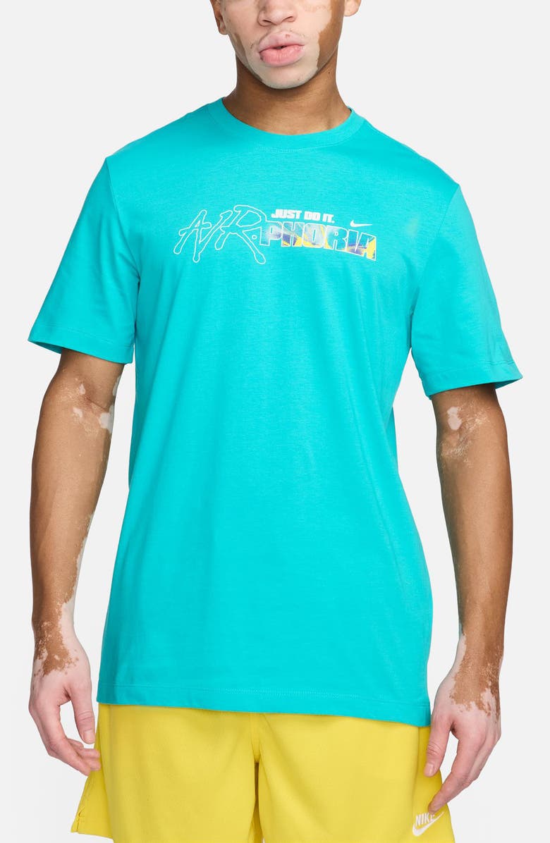 Nike Airphoria Graphic T-Shirt, Main, color, Dusty Cactus