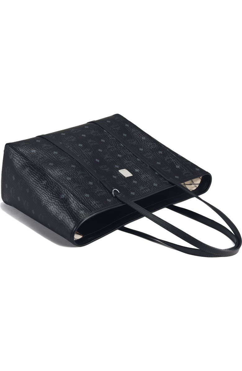 MCM Medium Toni Visetos Coated Canvas East/West Shopper, Alternate, color,