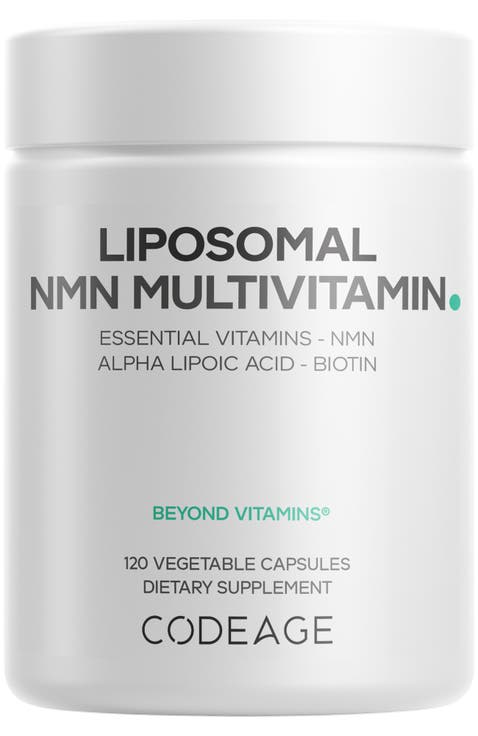 Liposomal NMN Multivitamin 500mg, Nicotinamide Mononucleotide