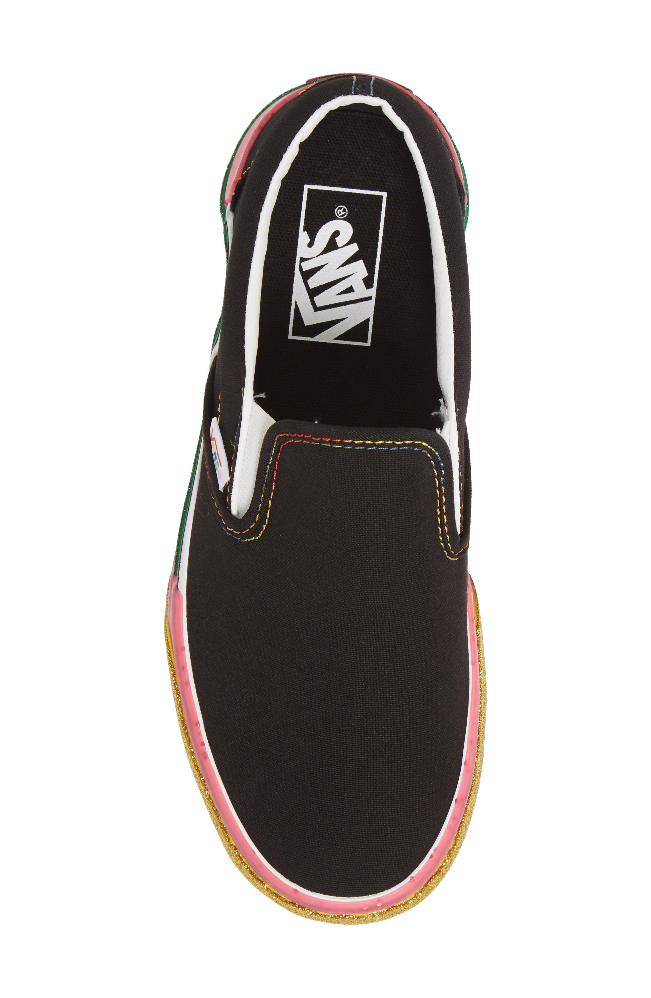 Vans Classic Slip-On Stacked Platform Sneaker, Alternate, color, 
