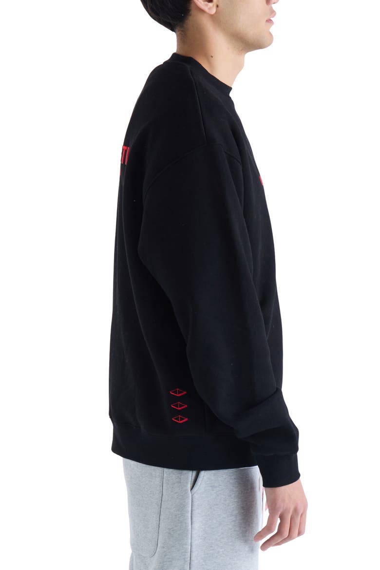 OG Crewneck Sweatshirt, Alternate, color, BLACK