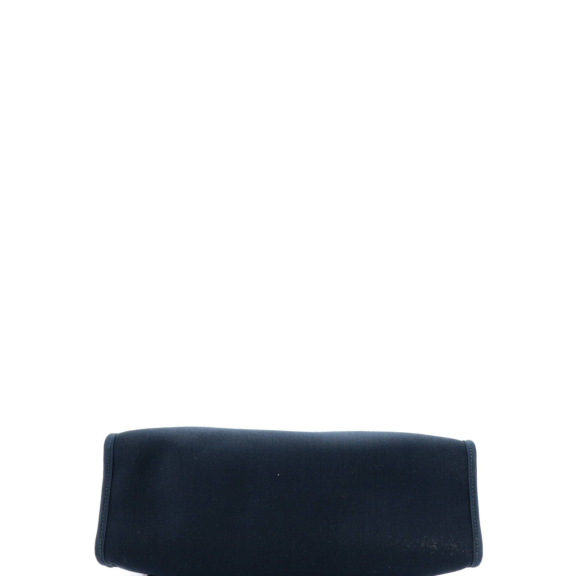 Pre-Owned Hermes Herbag Zip Leather and Toile 31, Alternate, color, 