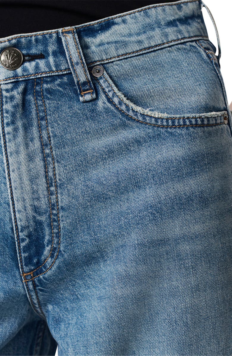 rag & bone Featherweight Andi High Waist Ankle Wide Leg Jeans, Alternate, color, Beacon