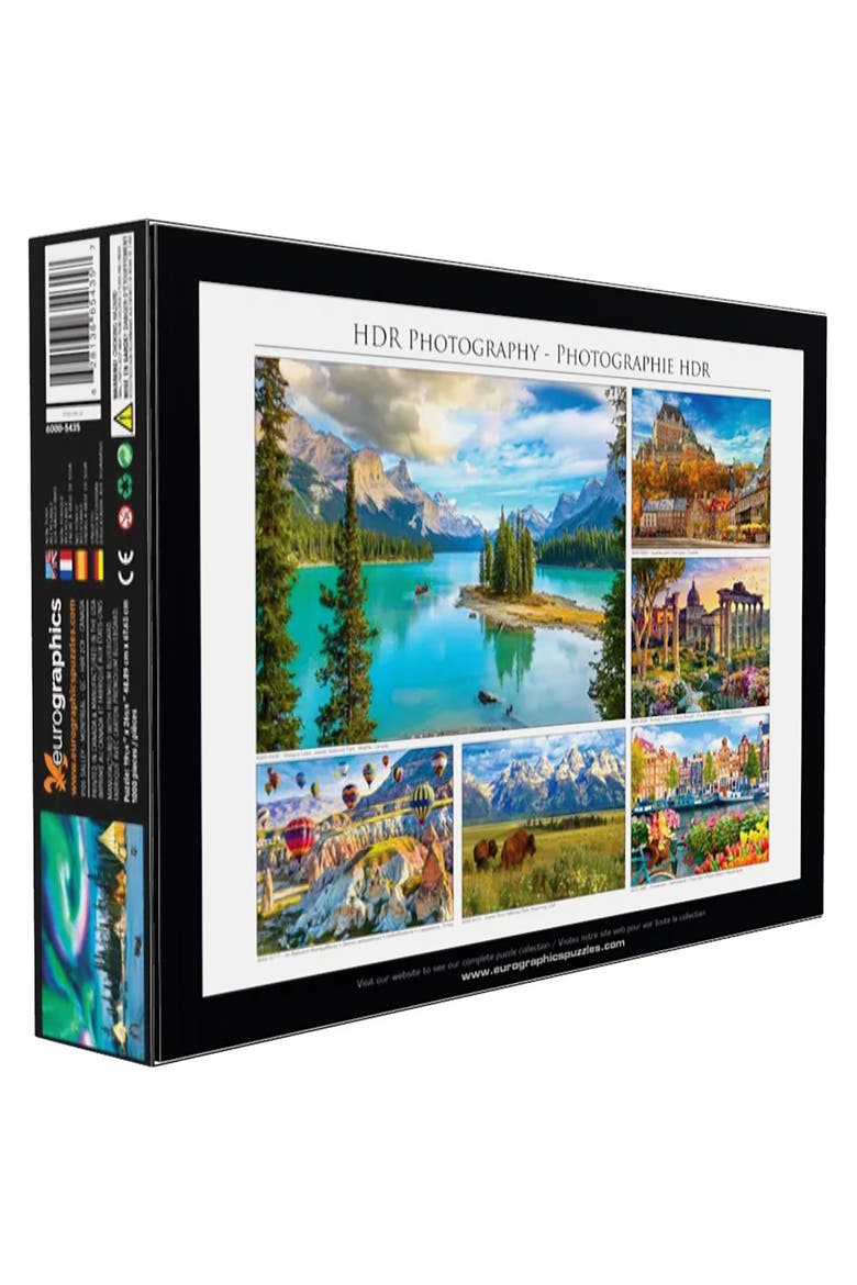 Northern Lights Yellowknife 1000 Piece Puzzle, Alternate, color, Multicolored