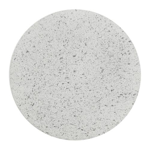 JONATHAN Y JONATHAN Y HOLLIE 18" MINIMALIST MODERN DRUM INDOOR/OUTDOOR ACCENT TABLE PEDESTAL 