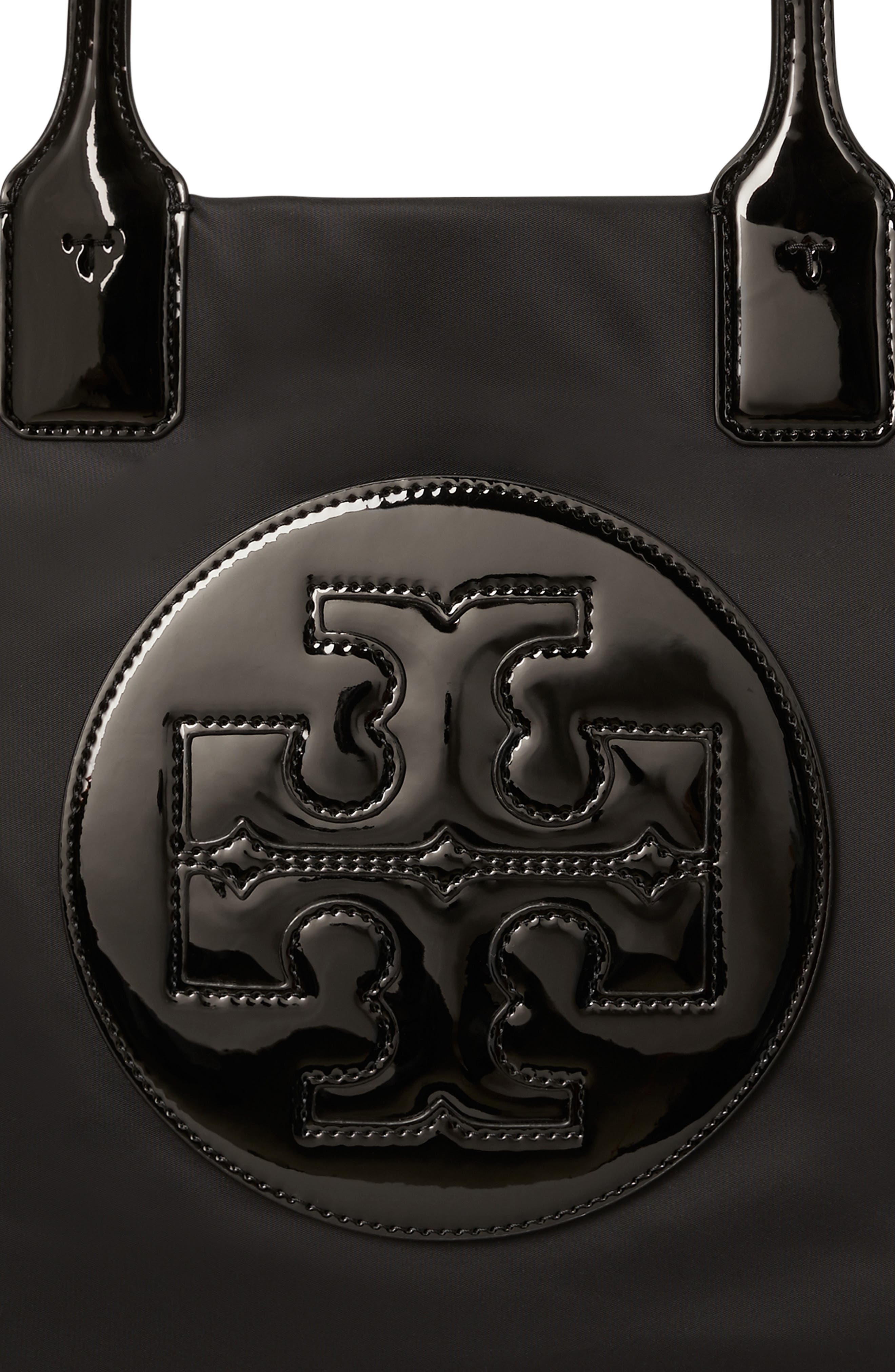 Tory Burch Small Ella Patent Tote Bag, Alternate, color, 