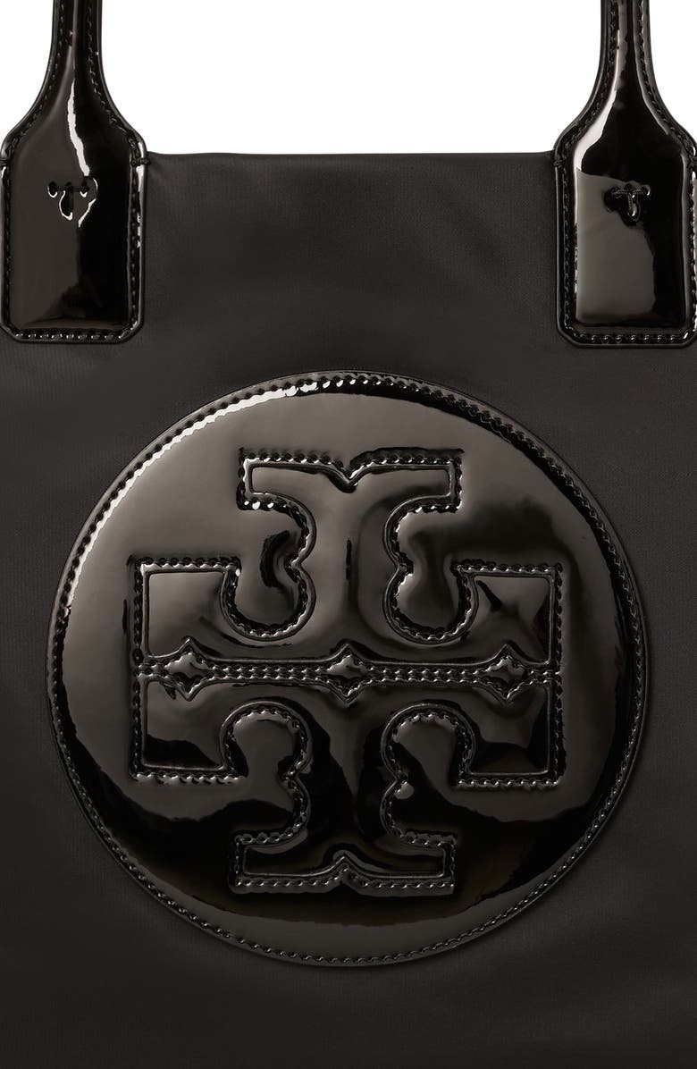 Tory Burch Small Ella Patent Tote Bag, Alternate, color,
