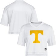 adidas Women's adidas  White Tennessee Volunteers Cropped Fashion Jersey