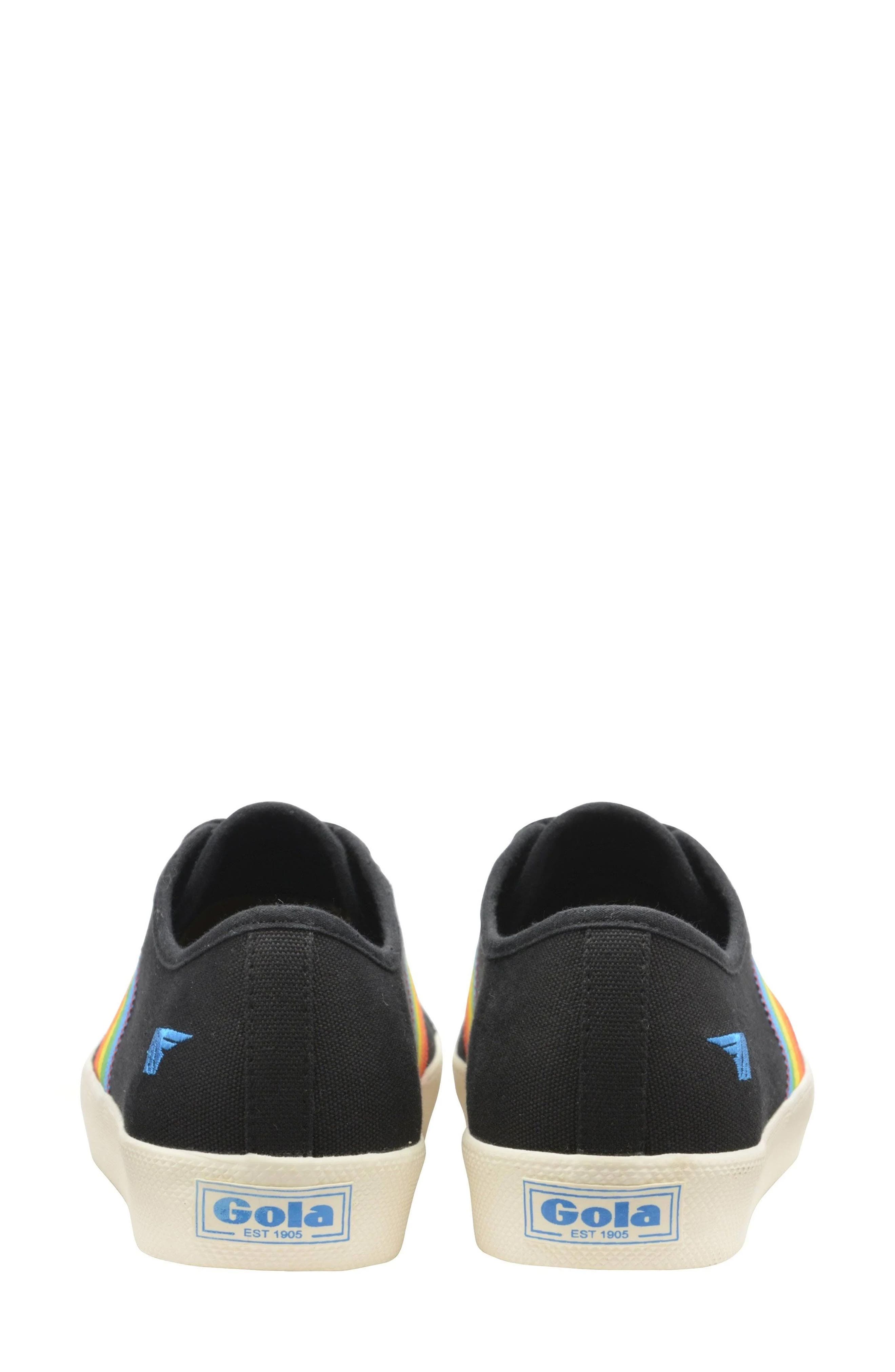 Gola Coaster Rainbow Striped Sneaker, Alternate, color, 