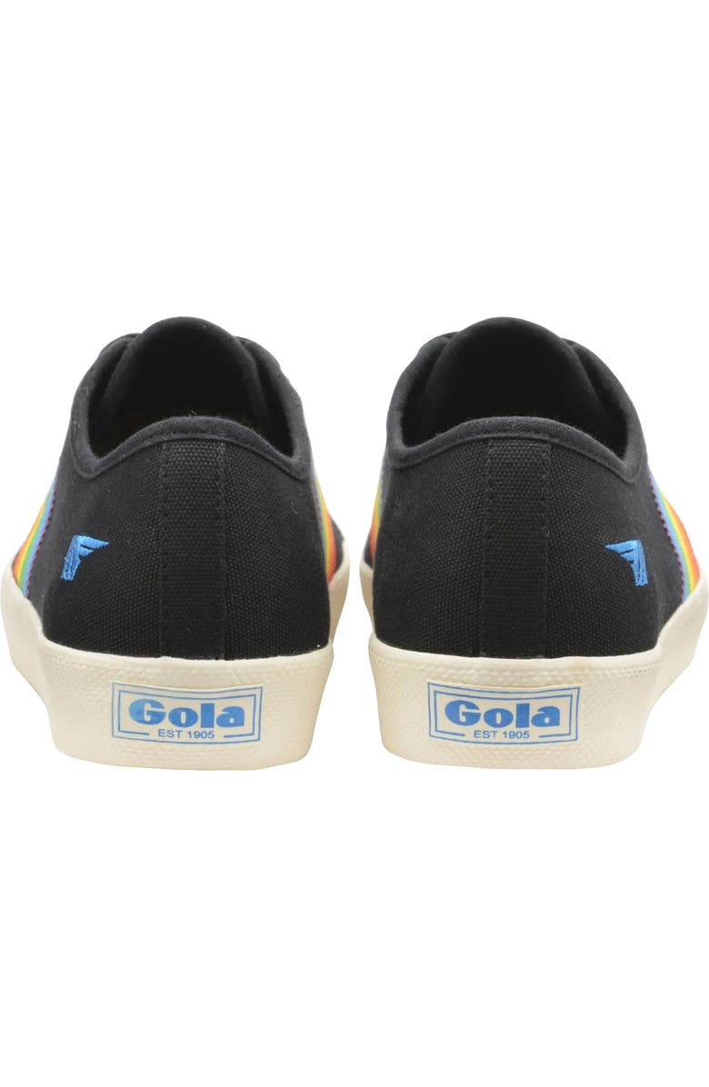 Gola Coaster Rainbow Striped Sneaker, Alternate, color,