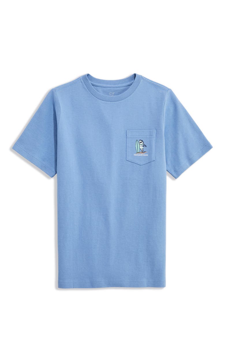 Kids' Respect the Locals Cotton Graphic T-Shirt, Main, color, COASTLINE