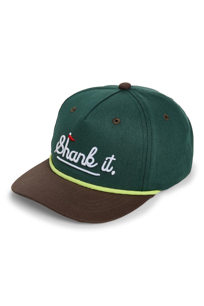 Embroidered Baseball Cap, Main, color, SHANK IT