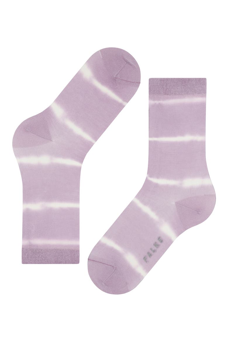Wave Bond Organic Cotton Blend Crew Socks, Alternate, color, MISTY LILA