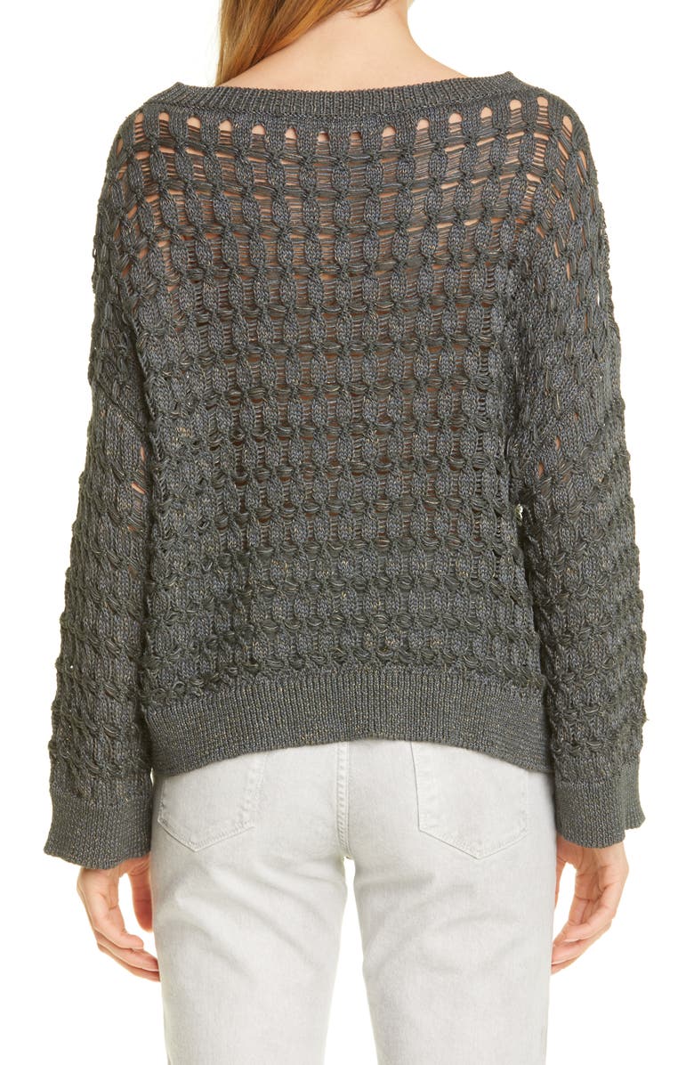 Fabiana Filippi Cotton Blend Sweater, Alternate, color, 