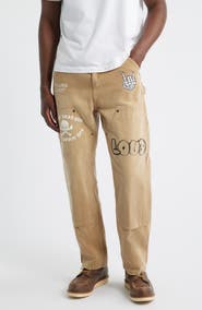 Rolling Loud Notebook Cotton Blend Work Pants