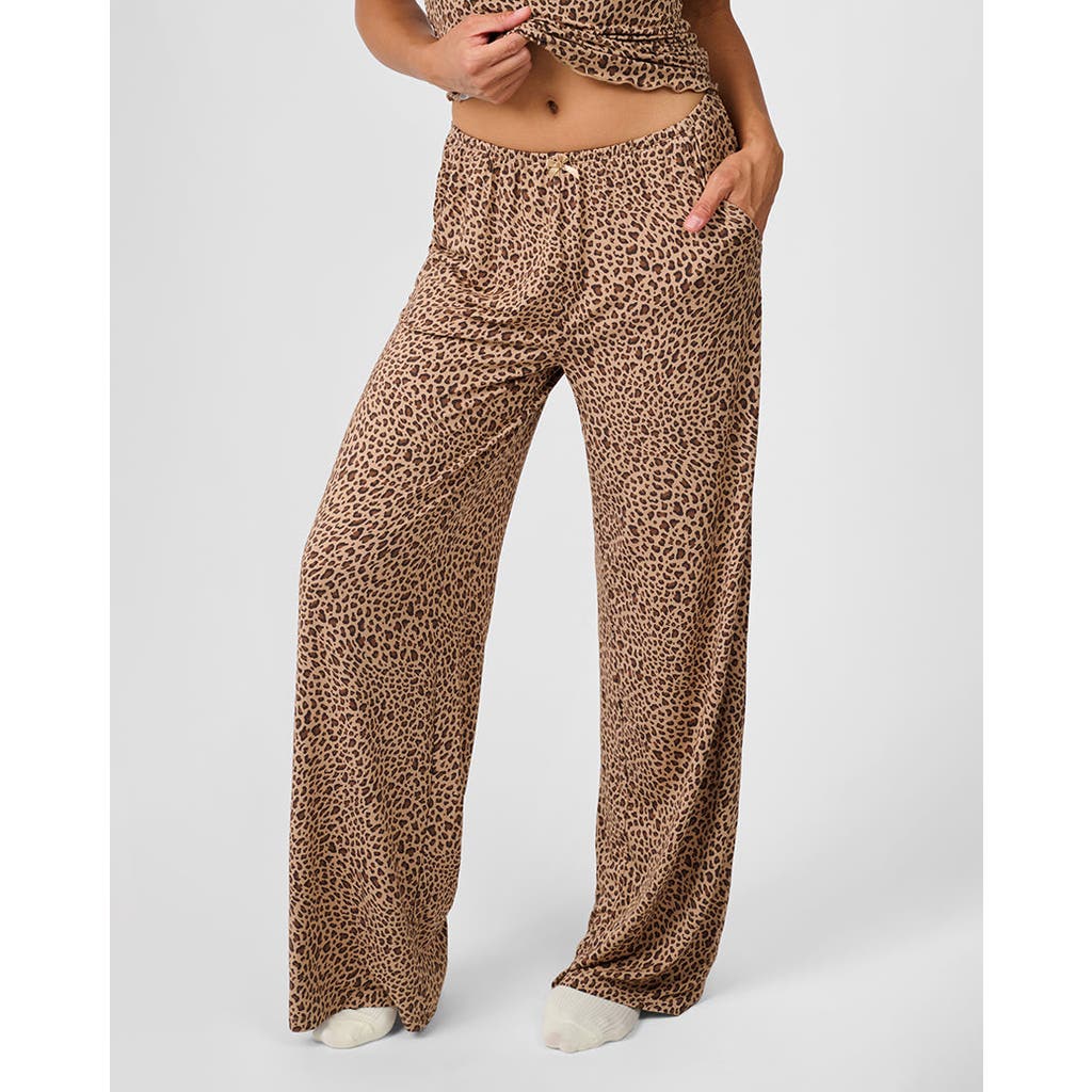 Weworewhat Sleep Pull-on Pants In Animal Print