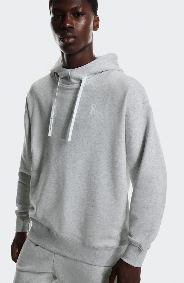 On Club Graphic Hoodie, Alternate, color, Heather