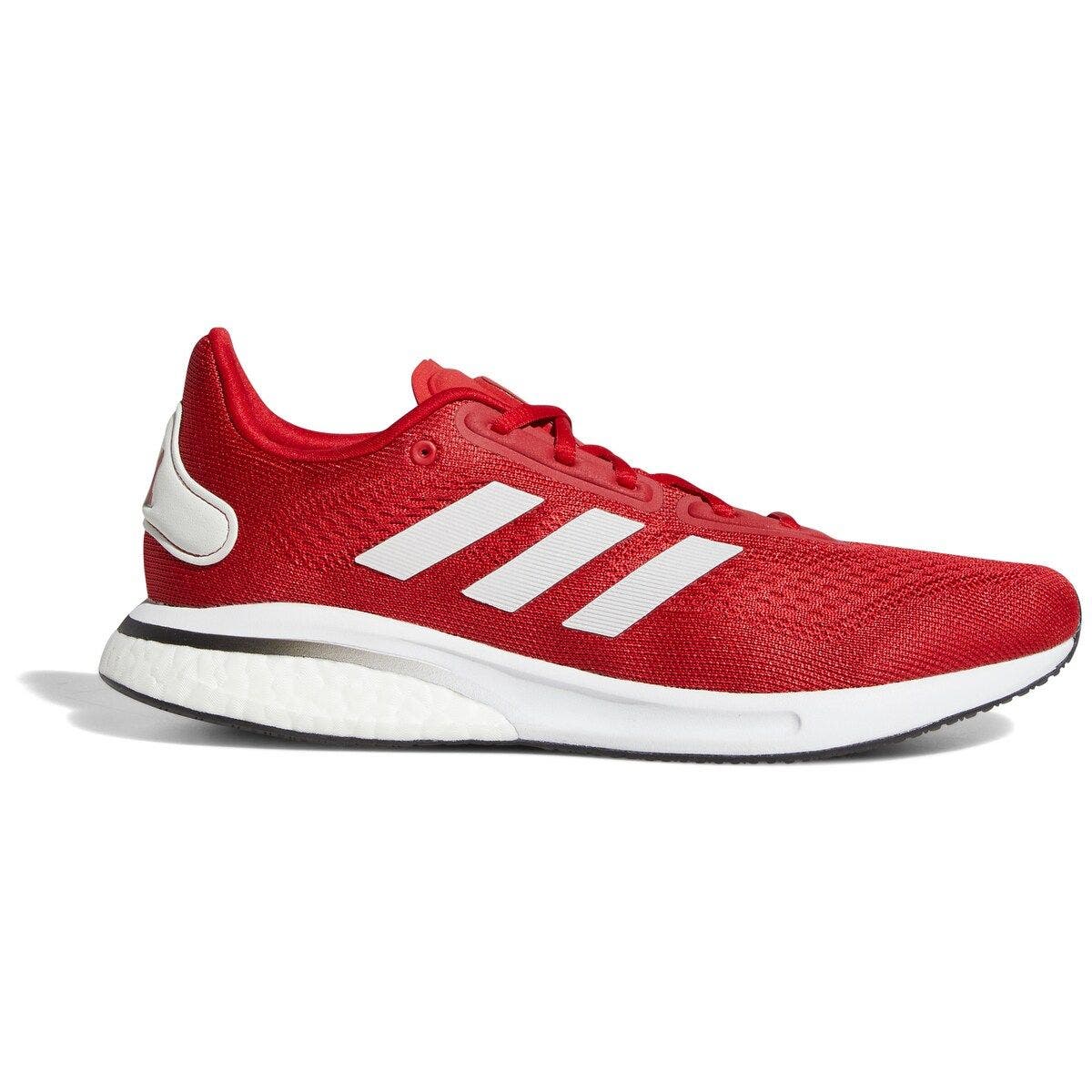 adidas Scarlet/White Nebraska Huskers Supernova Shoe, Alternate, color, 