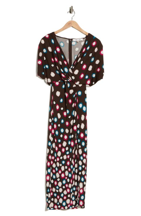 Williams Surplice Midi Dress