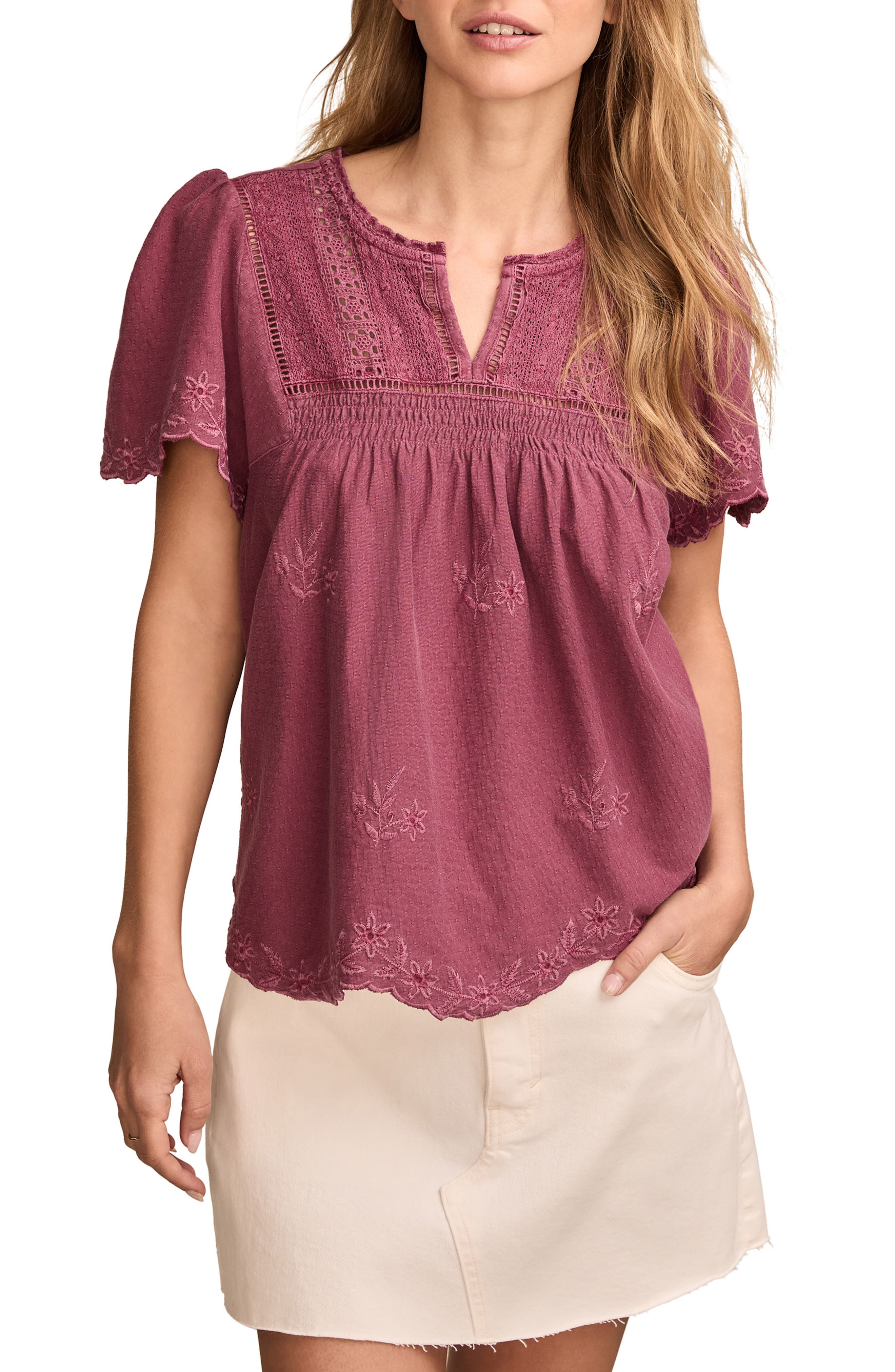 lucky brand blouses on sale
