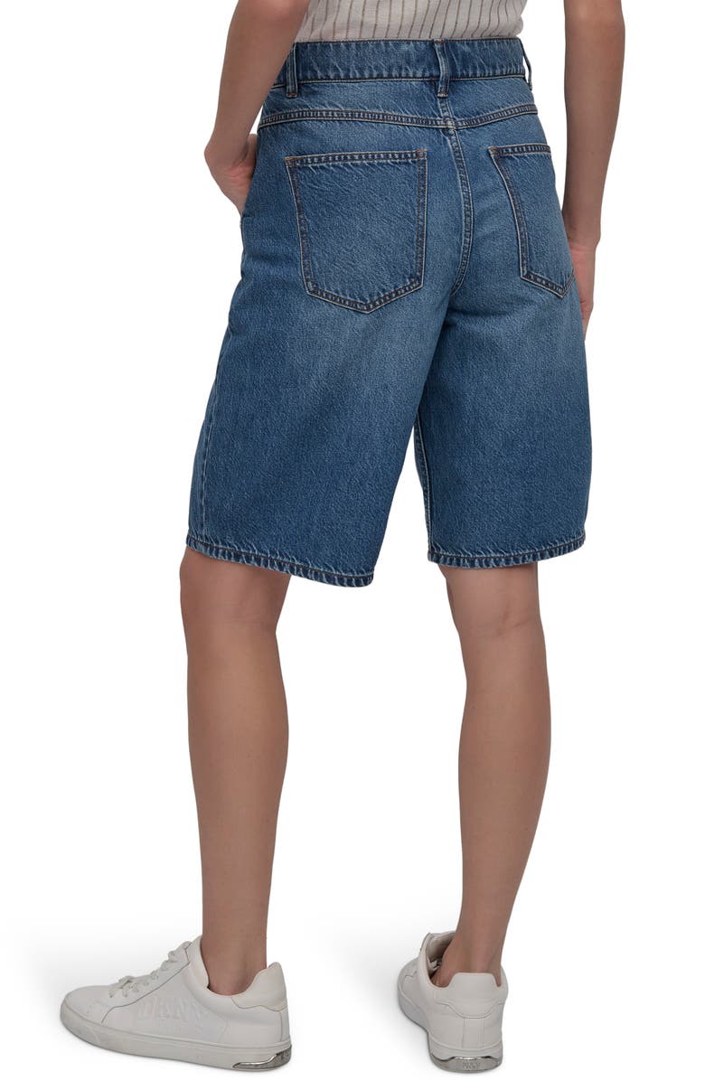 DKNY Denim Bermuda Shorts, Alternate, color, 