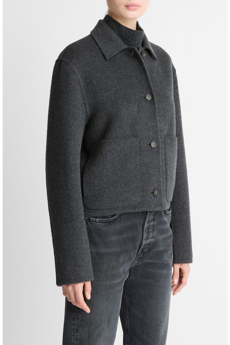 Wool Blend Short Jacket (Women) | Nordstrom