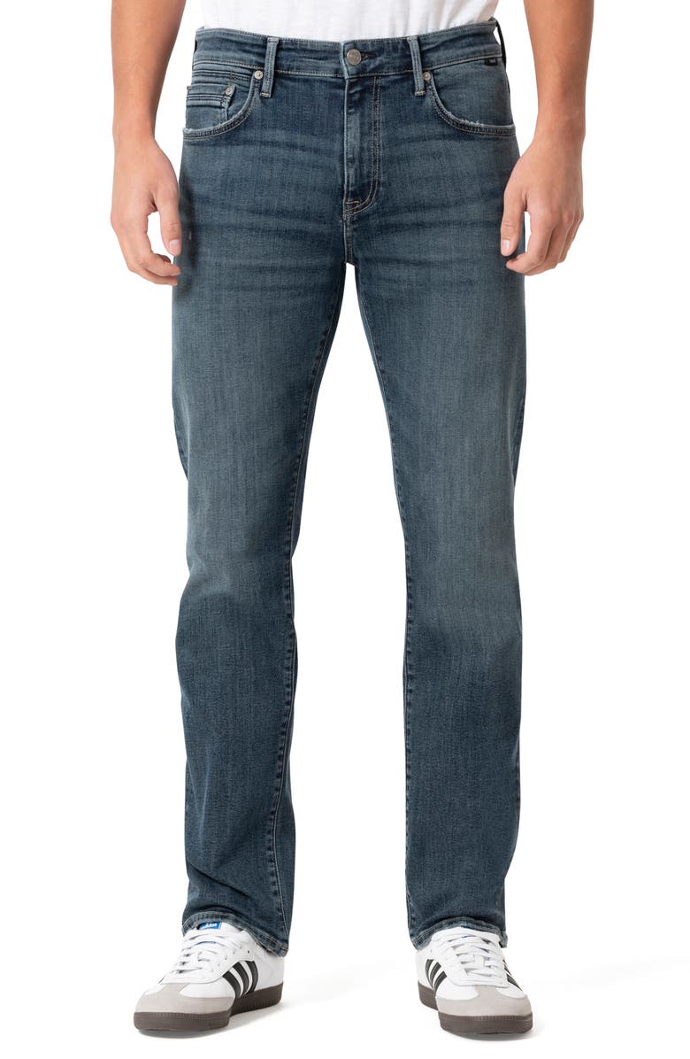 Mavi Jeans Marcus Slim Straight Leg Jeans, Main, color, Dark Used Organic Vintage