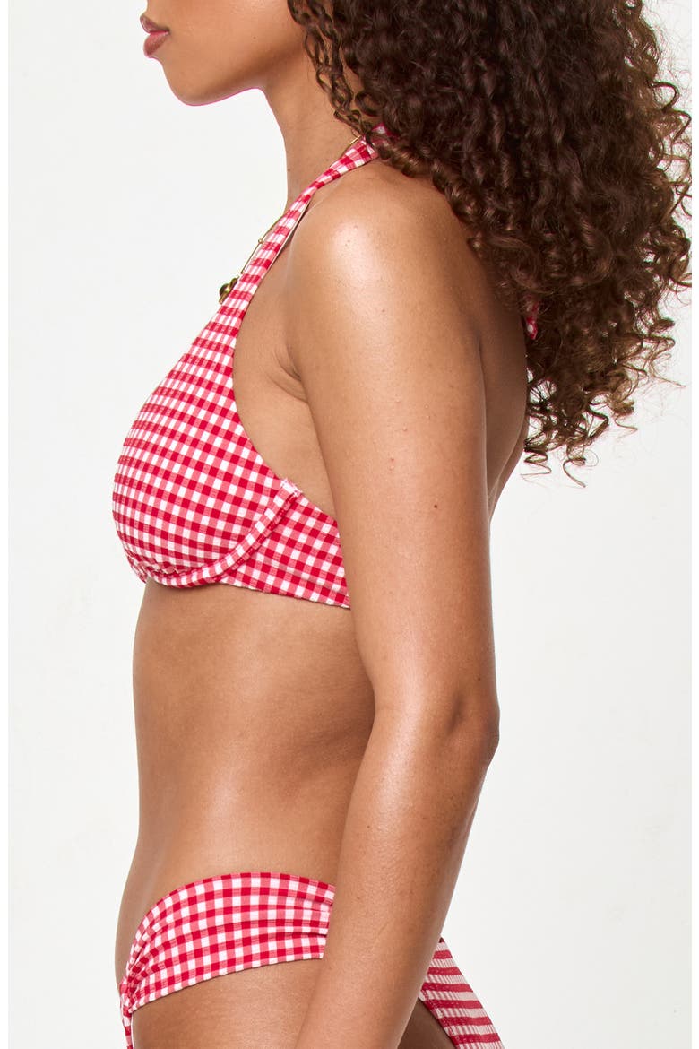 Isa Underwire Bikini Top, Alternate, color, LIPSTICK RED
