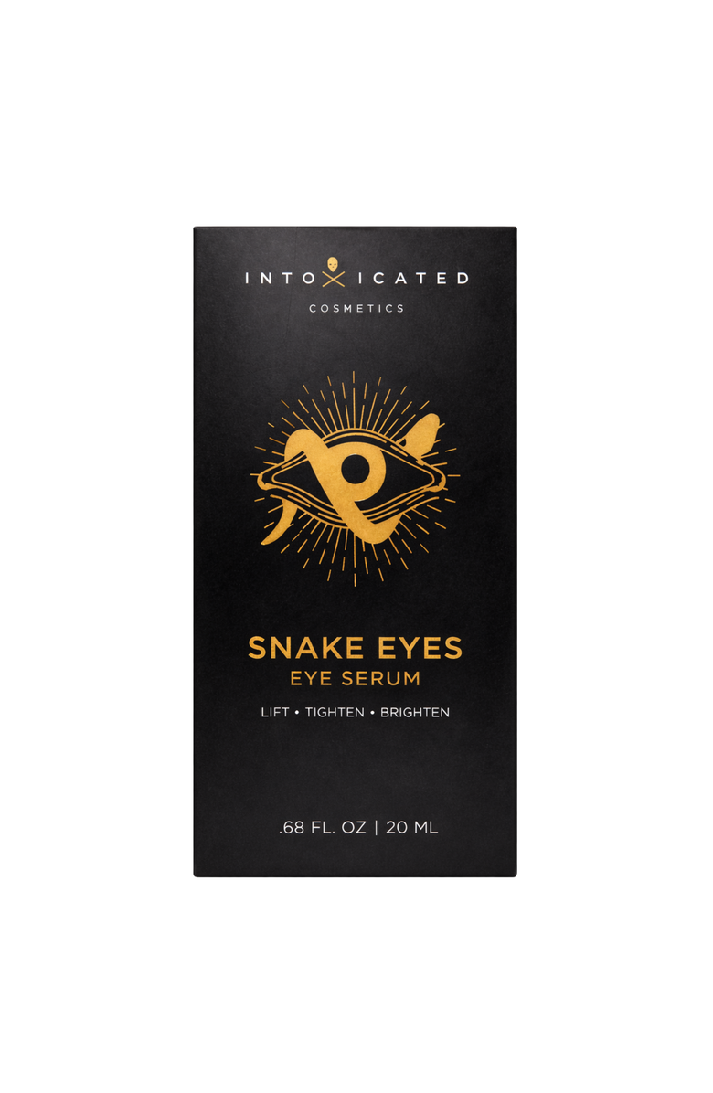 Intoxicated Cosmetics Snake Eyes | Eye Serum | 0.5 fl.oz/15 mL - Lifting Formula for Daily Moisture and Eye Contour, Alternate, color, NO COLOR