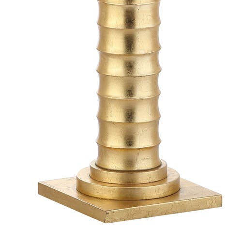 Jonathan Y Serena 63" Metal Led Floor Lamp In Gold Painting