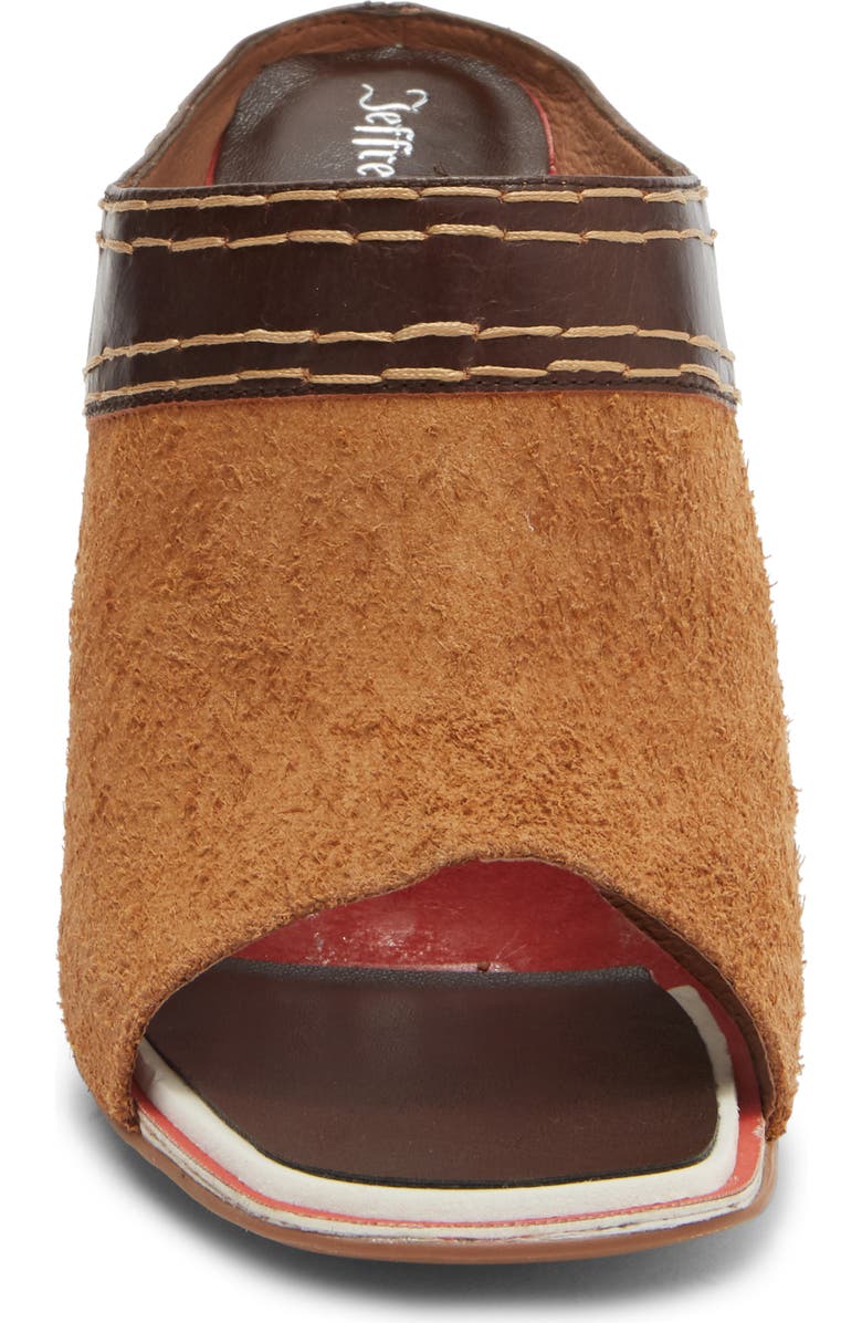 Jeffrey Campbell Zinque Mule, Alternate, color, Tan Suede Brown