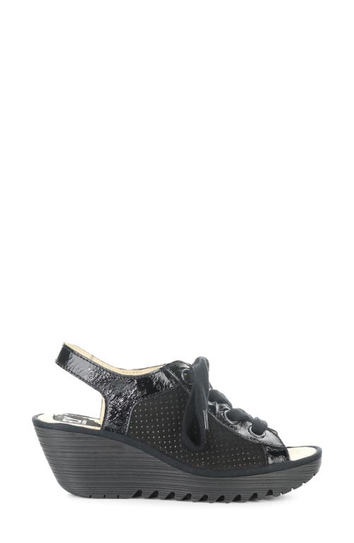 FLY LONDON FLY LONDON 'YUTA' PLATFORM WEDGE SANDAL