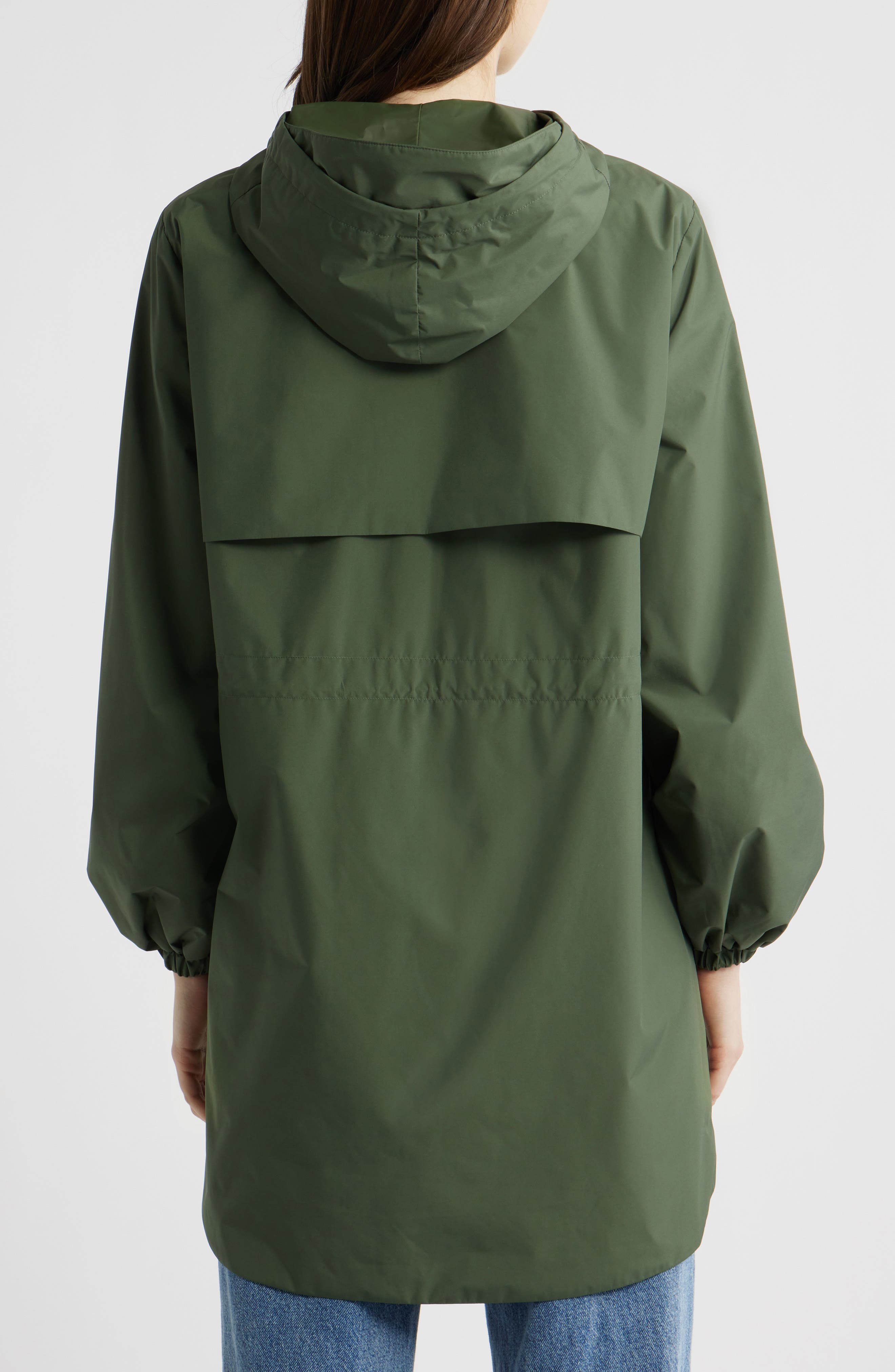 Fleur Water Resistant Hooded Raincoat - image 4