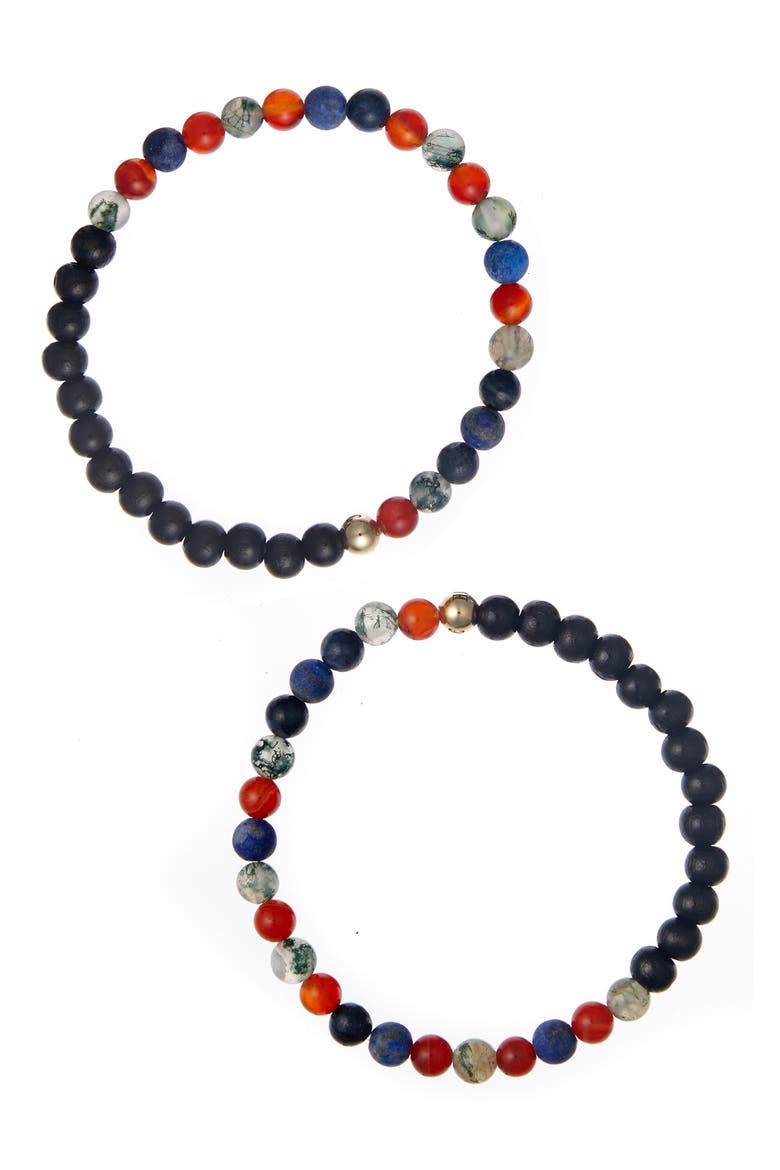Men's N77 Detox Set of 2 Healer's Bracelets video