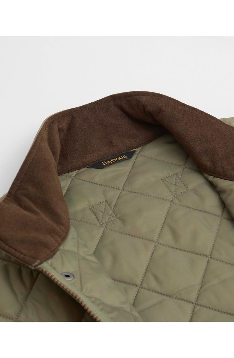 Barbour New Lowerdale Diamond Quilted Vest, Alternate, color, Dusty Olive