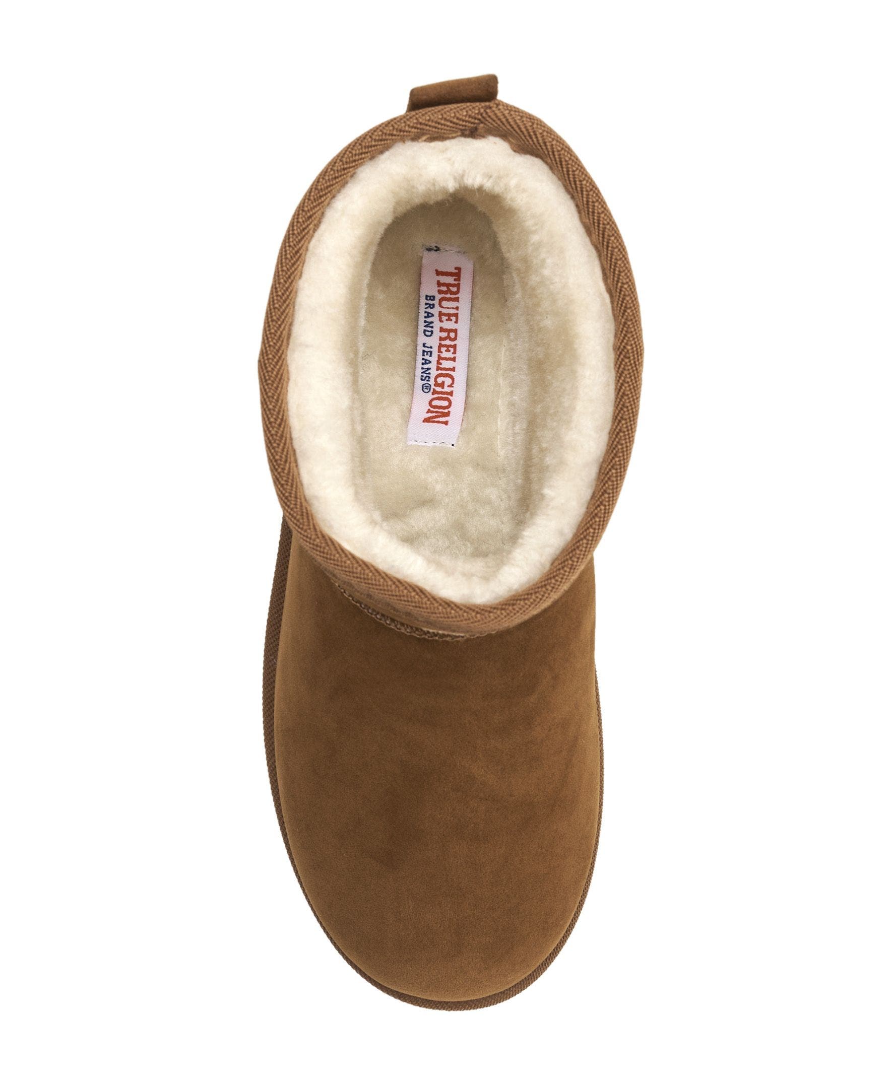 Lana Faux Suede Wings Logo Boot, Alternate, color, Tan