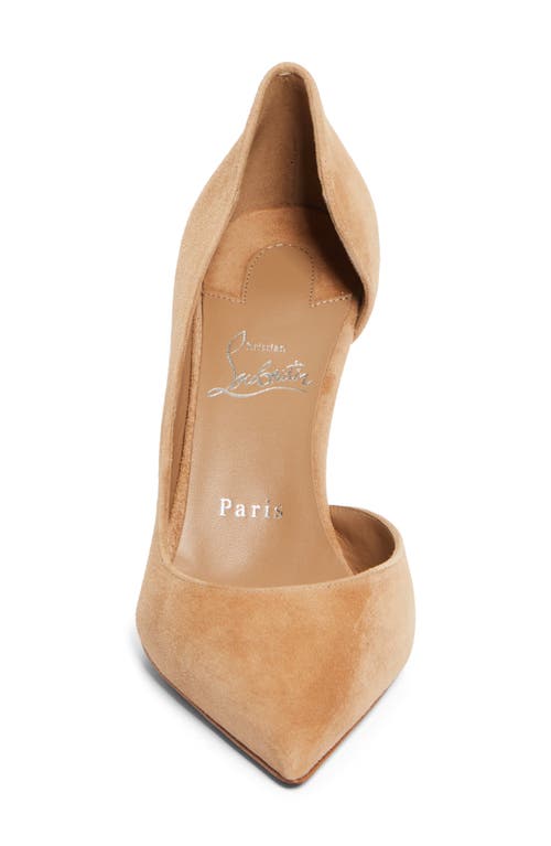Christian Louboutin Iriza Pointed Toe Half D'orsay Pump