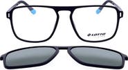 LOTTO 54mm Rectangular Optical Glasses