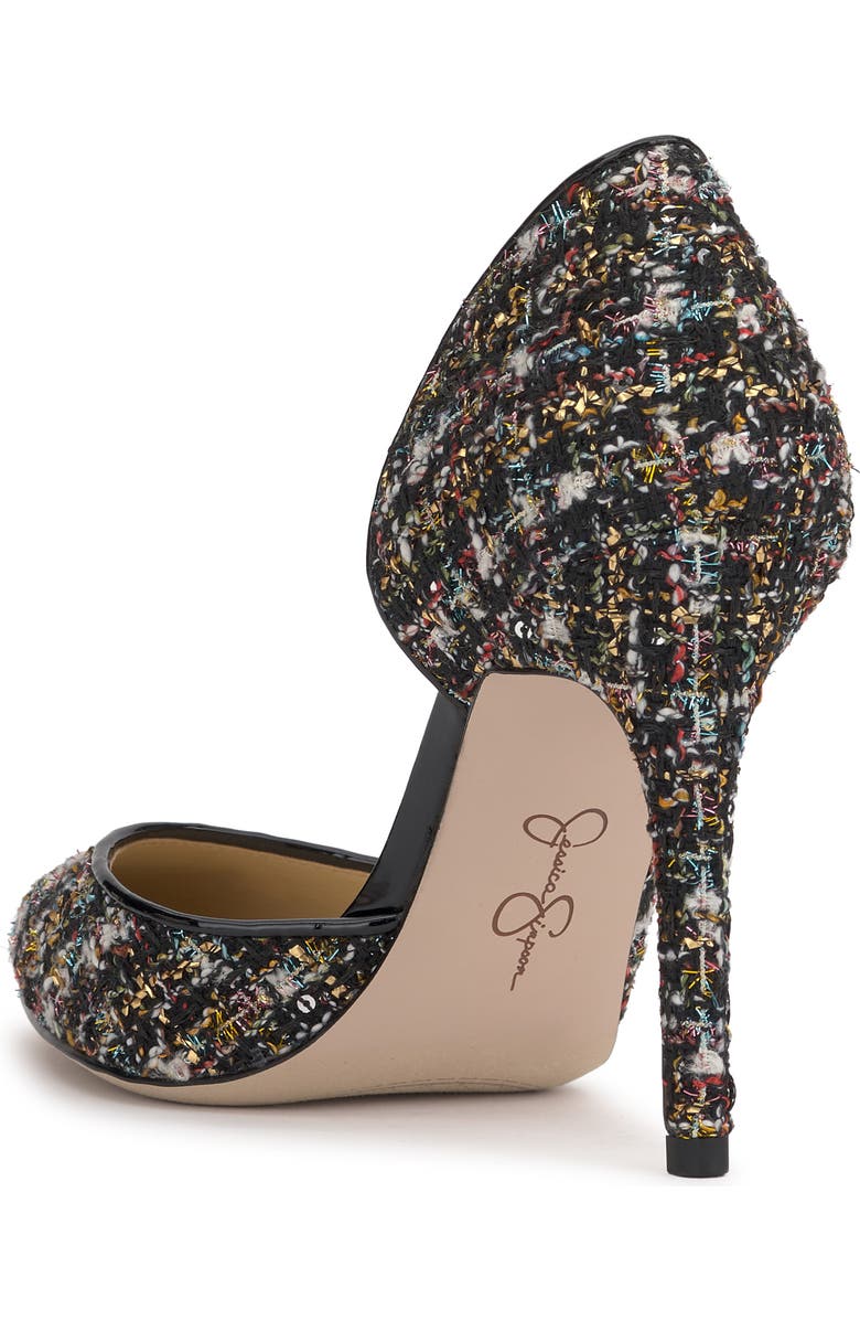 Jessica Simpson Prizma Half d'Orsay Pointed Toe Pump, Alternate, color,