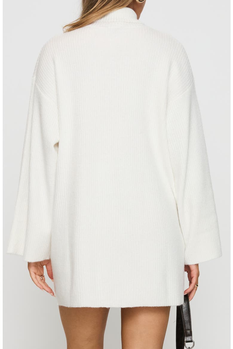Sonelle Long Sleeve Sweater Minidress, Alternate, color, WHITE