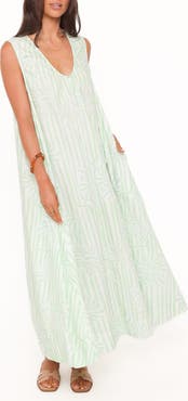 Petal & Pup Laurita Cotton Maxi Dress