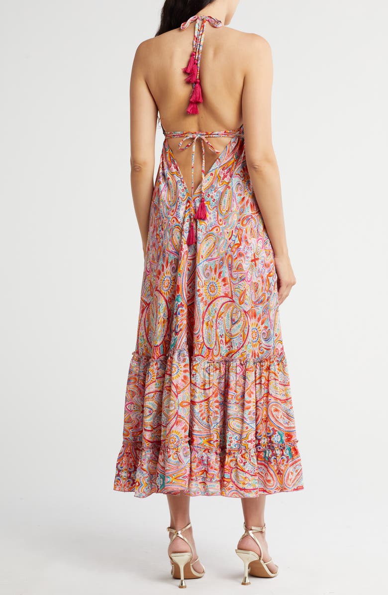 Raga Binita Tie Strap Maxi Dress, Alternate, color, 