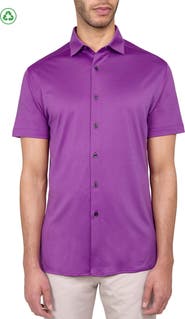 CON.STRUCT Solid Performance Button-Down Shirt