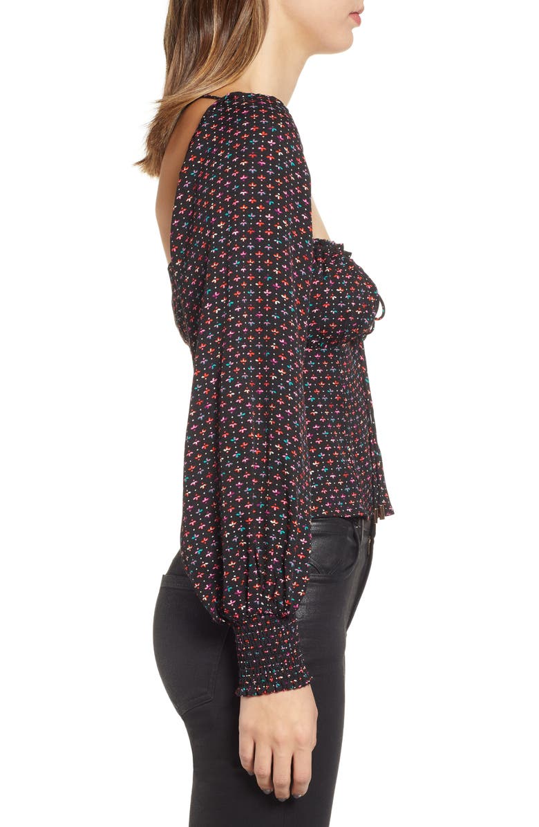 AFRM Isadora Corset Top, Alternate, color, Multi Geo