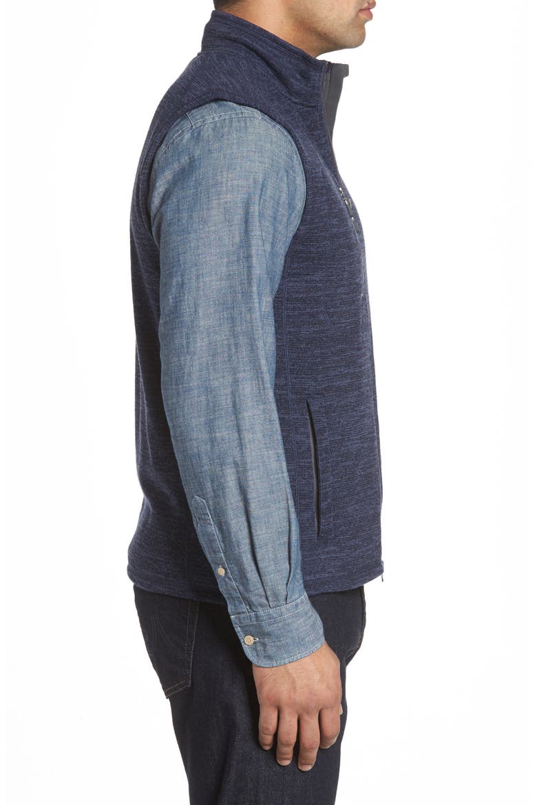 Tahoe Water Resistant Fleece Vest, Alternate, color, ADMIRAL